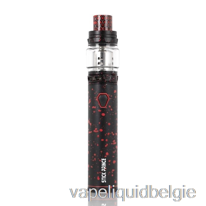 Vape Vloeibare Smok Stick Prins Kit - Pen-stijl Tfv12 Prins Zwart Met Rode Spray